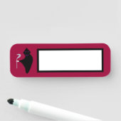 Grim Reaper Halloween Naamplaatje (In situ)