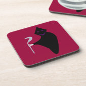 Grim Reaper Halloween Onderzetter (Linkerzijde)