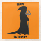 Grim Reaper Halloween Onderzetter (Voorkant)