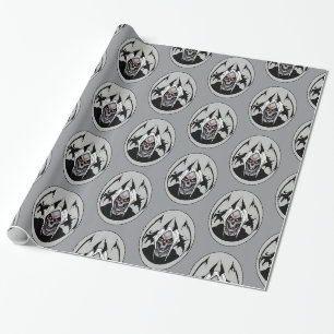Grim Reaper Halloween-overlooppapier Cadeaupapier