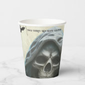 Grim Reaper Halloween Party Papieren bekers (Voorkant)