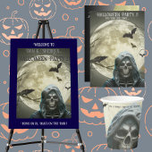Grim Reaper Halloween Party Poster
