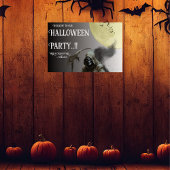 Grim Reaper Halloween Party Poster