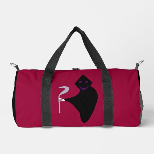 Grim Reaper Halloween patterned Plunjezak (Voorkant)