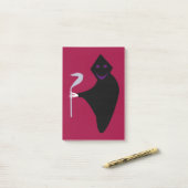 Grim Reaper Halloween Post merkt Pad op Post-it® Notes (Op bureau)