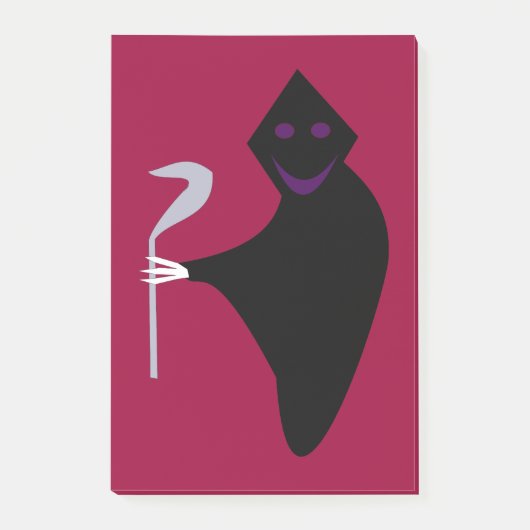 Grim Reaper Halloween Post merkt Pad op Post-it® Notes (Voorkant)