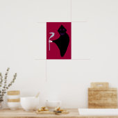 Grim Reaper Halloween Poster (Keuken)