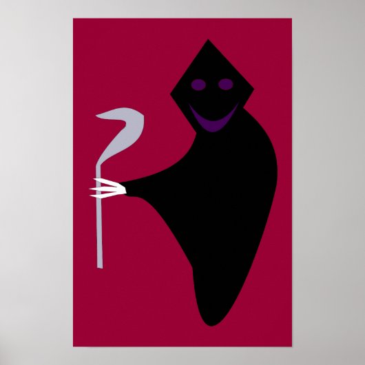 Grim Reaper Halloween Poster (Voorkant)