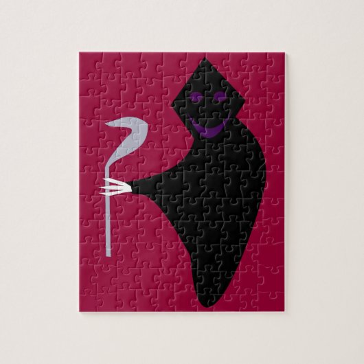 Grim Reaper Halloween Puzzle Legpuzzel (Verticaal)