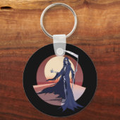 Grim Reaper Hitchhiking Sleutelhanger (Voorkant)