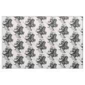 Grim Reaper horseman Stof (Fat Quarter)