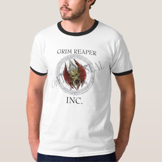 GRIM REAPER, INC. T-SHIRT (Voorkant)