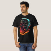 Grim Reaper Inferno, de dood zelf T-shirt (Voorkant volledig)