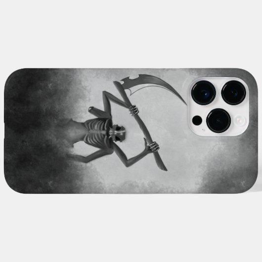 grim reaper iPhone hoesje (Achterkant (horizontaal))