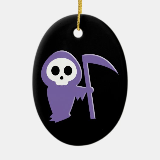 Grim Reaper Keramisch Ornament (Voorkant)