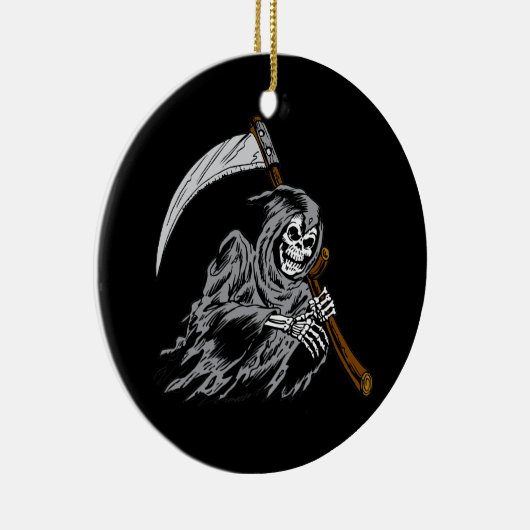 Grim Reaper Keramisch Ornament (Rechts)