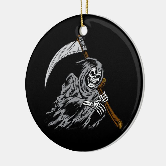Grim Reaper Keramisch Ornament (Links)