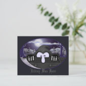 Grim Reaper Kilroy Briefkaart 2 (Staand voorkant)