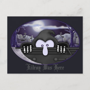 Grim Reaper Kilroy Briefkaart 2