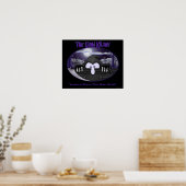 Grim Reaper Kilroy Poster (Keuken)