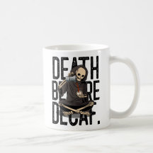 Grim Reaper Koffieliefhebber