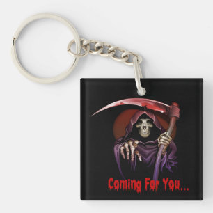 Grim Reaper komt voor je Halloween Sleutelhanger