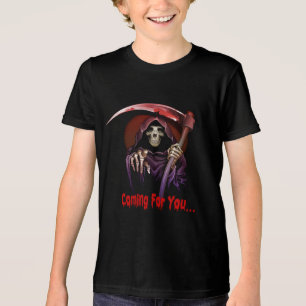 Grim Reaper komt voor je Halloween Tri-Blend Shirt