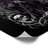 Grim Reaper Kunstwerk Horror Halloween Poster (Hoek)