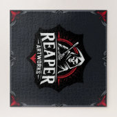 Grim Reaper kunstwerken puzzel Legpuzzel (Horizontaal)