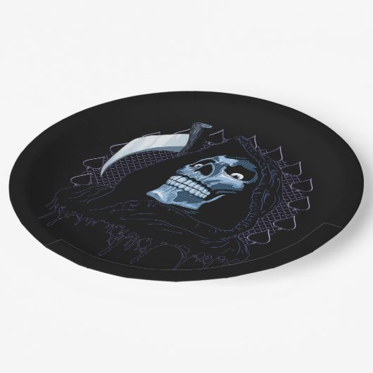 Grim Reaper Papieren Bordje (Gekanteld)