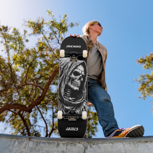 Grim Reaper Personalized Persoonlijk Skateboard (Buiten 1)