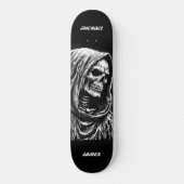Grim Reaper Personalized Persoonlijk Skateboard (Voorkant)