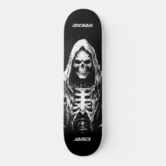 Grim Reaper Personalized Persoonlijk Skateboard (Voorkant)