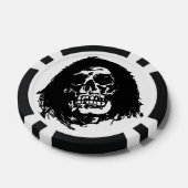 Grim Reaper Poker Chip (waarde van '10') (Enkel)