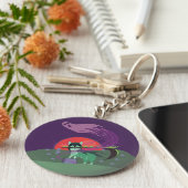 Grim Reaper Puppy Sleutelhanger (Zijkant)