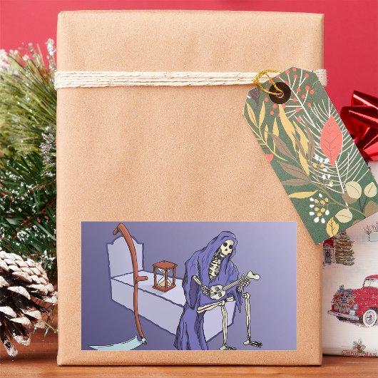 Grim Reaper Rechthoekige Sticker