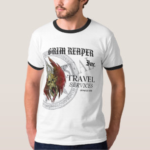 GRIM REAPER, REISSERVICES OOK T-SHIRT