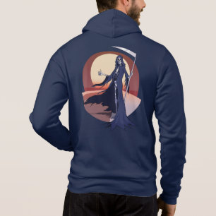 Grim Reaper Road Trip   lifter Hoodie