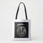 Grim Reaper Roken Wiet Canvas tas (Voorkant)
