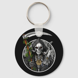 Grim Reaper Roken Wiet Sleutelhanger