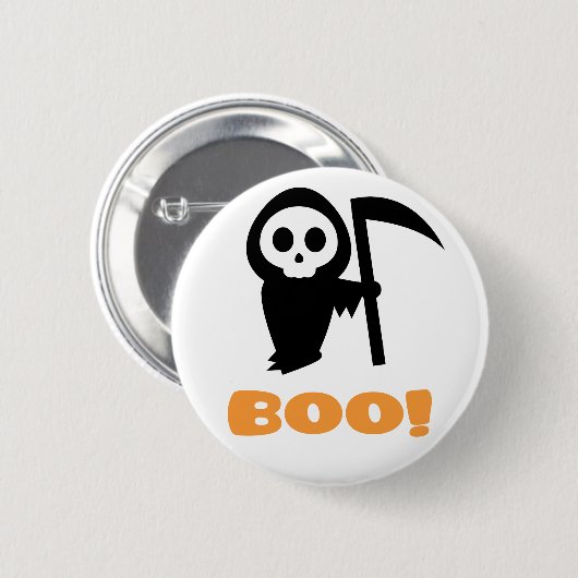 Grim Reaper Ronde Button 5,7 Cm (Voorkant /achterkant)