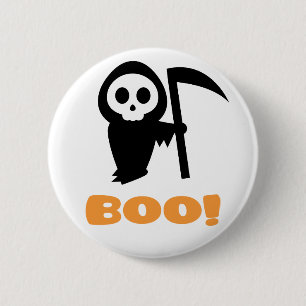 Grim Reaper Ronde Button 5,7 Cm