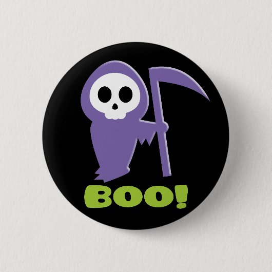 Grim Reaper Ronde Button 5,7 Cm (Voorkant)