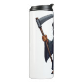 Grim Reaper Rottweiler Dog Thermosbeker (Gedraaid links)