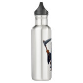 Grim Reaper Rottweiler Dog Waterfles (Links)