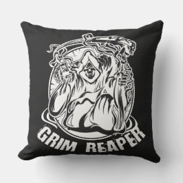 Grim Reaper Scary Halloween Buitenkussen