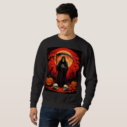 Grim Reaper Scène Trui (Voorkant volledig)