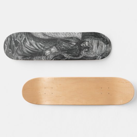 Grim Reaper Schaats Board Persoonlijk Skateboard (Horizontaal)