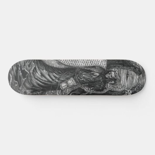 Grim Reaper Schaats Board Persoonlijk Skateboard (Horizontaal)