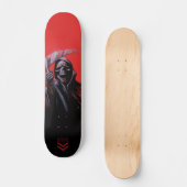 Grim Reaper Schaats Deck door Morgan Design Skateboard (Voorkant)